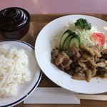 フォレスタ　 - 生姜焼き定食（￥860円）