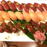 鉄ペー - 肉寿司