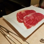 焼肉 銀座コバウ - サーロイン