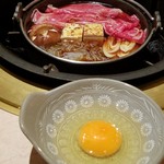 焼肉 銀座コバウ - 名古屋コーチンの卵