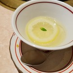 焼肉 銀座コバウ - デザート：レモンゼリー