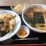 天竺 - 中華丼セット