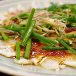 大衆料理　川治 - 正才ふぐの湯引き