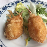 重慶飯店 - 蟹爪の揚げ物