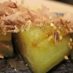 神田有薫 - 焼きなすのアップ