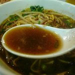 味仙 - 台湾ラーメン スープ