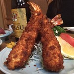 海老フライ3尾1,500円