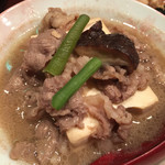 Yakitori Nihonshu Fukunotori - 牛バラ肉豆腐