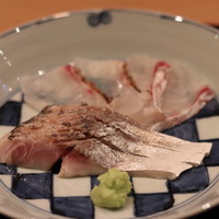 割烹たいら - 鯛 駿河湾鯵の造り 