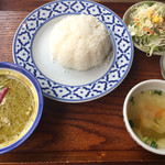 タイ料理バル タイ象 - グリーンカレーランチ  900円