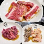 焼肉酒場 肉ノ助 トーキョー - 和牛カルビ/熟成牛カルビ/和牛センマイと和牛ホルモン