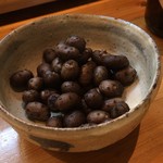 みち楽 - むかごの塩ゆで