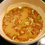 金月そば - つけそばのお汁