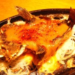 生け簀の銀次 - 本日の鮮魚ウニソース焼き