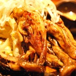 生け簀の銀次 - 鴨タンワサビ炭火焼  ズーム