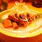 生け簀の銀次 - 極太メンマの葱山椒