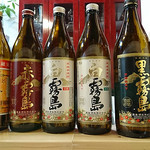Kaisen Shokudou Yoichi - 焼酎の瓶