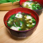 奴寿司 - お味噌汁