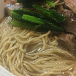 らーめん 五ノ神製作所 - 全粒粉入り細麺