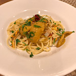 ビリエット - ウニとホヤのスパゲッティ