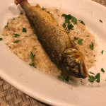 ビリエット - 鮎のコンフィと茄子のリゾット