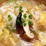銀座 小十 - 鱧と松茸の雑炊