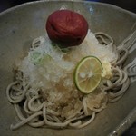 越前ソバテリア - 氷（フラッペ）蕎麦