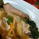 元祖つけ麺大王 - そば湯来た!