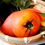 차분히 식힌 토마토
