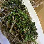 03 slow cafe - 白味噌と黒ゴマのパスタ