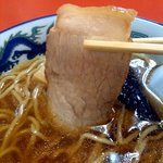 だるま軒 - チャーシューのアップ