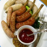 ソーセージの盛り合わせ2000円