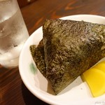 旬彩串揚げ 無我夢中 - 2017年5月　おにぎり明太子【180円】