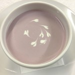 キッチンアモーレ。 - ［紫さつまいもの冷製スープ］
