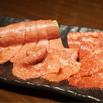 炭火焼肉 ふちおか - みすじ、とうがらし、しんしんかぶり