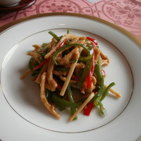 中国料理 桃李 - 青椒肉絲