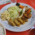 八慶 - 酢豚定食(1000円)