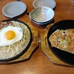 そらいえ - そらのたこ焼き+ラーメンごはん：750円+750円