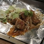 鉄板焼屋 田吾 - ホルモンの鉄板焼