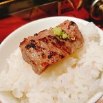 NO MEAT, NO LIFE.1st  - 中落ちカルビ、オン・ザ・ライス