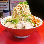 千里眼 - 冷やし中華　大　正面から