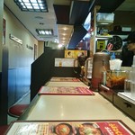 麺屋ここいち - カウンター席