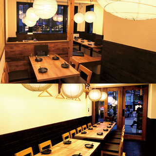 We can accommodate a variety of needs, including private rooms, dining seats, and reserved! !