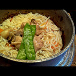 ふぁみり庵はいから亭 恒久店 - 釜飯セットの鶏しらす釜飯