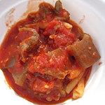 クッキアイオ - 北摂一のこだわり屋台； スジコンのアラビアータ