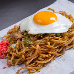 Teppanyaki sauce Yakisoba (stir-fried noodles)