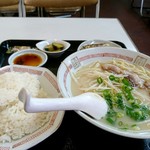 光華飯店 - ラーメンセット［¥680］