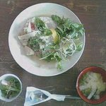 空の木ガーデン・カフェ - タイグリーンカレー：９００円（税込）【２０１７年６月撮影】