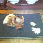 鉄板焼 とよ田 - 牛肉２種