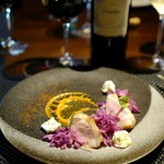 タマヤ - 低温調理豚 パプリカのソース